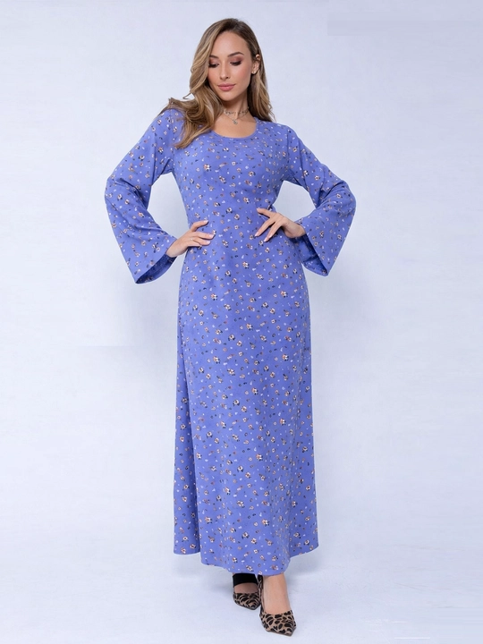 Женское платье макси в пол, свободный силуэт, завязка на спине, S M L XL