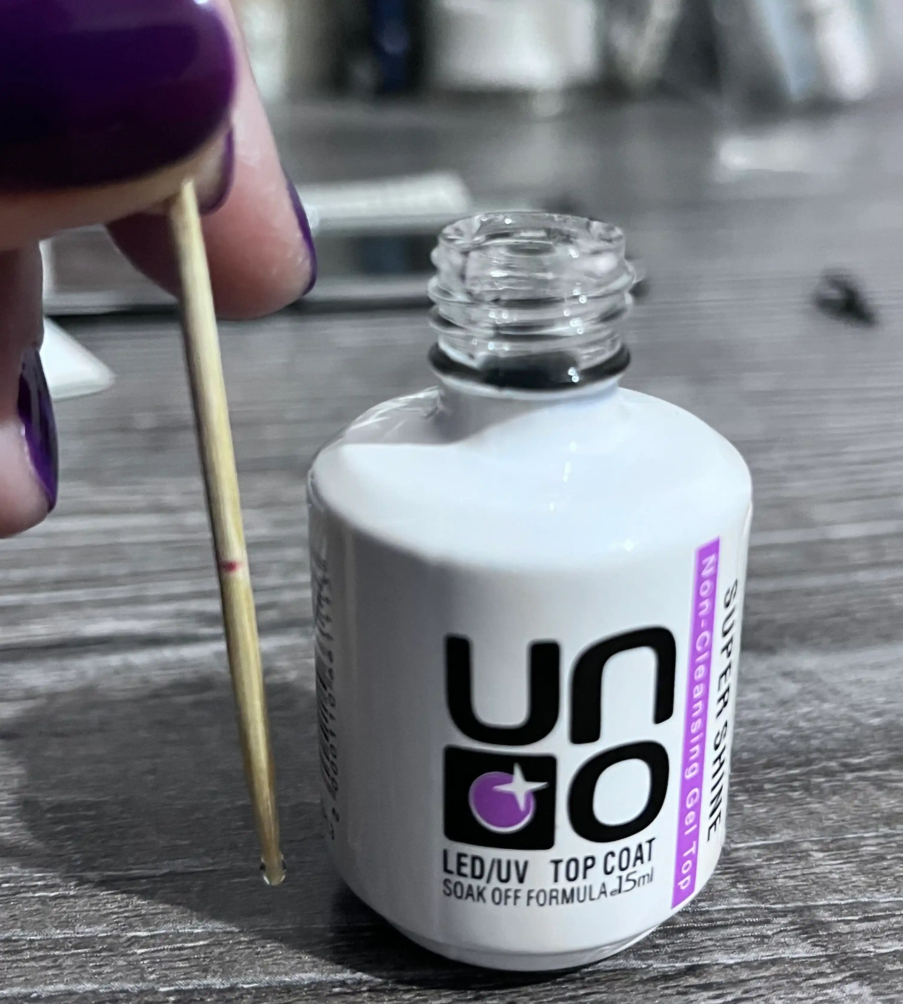 Top, ustgi qoplama Top Uno Super Shine, 15 ml
