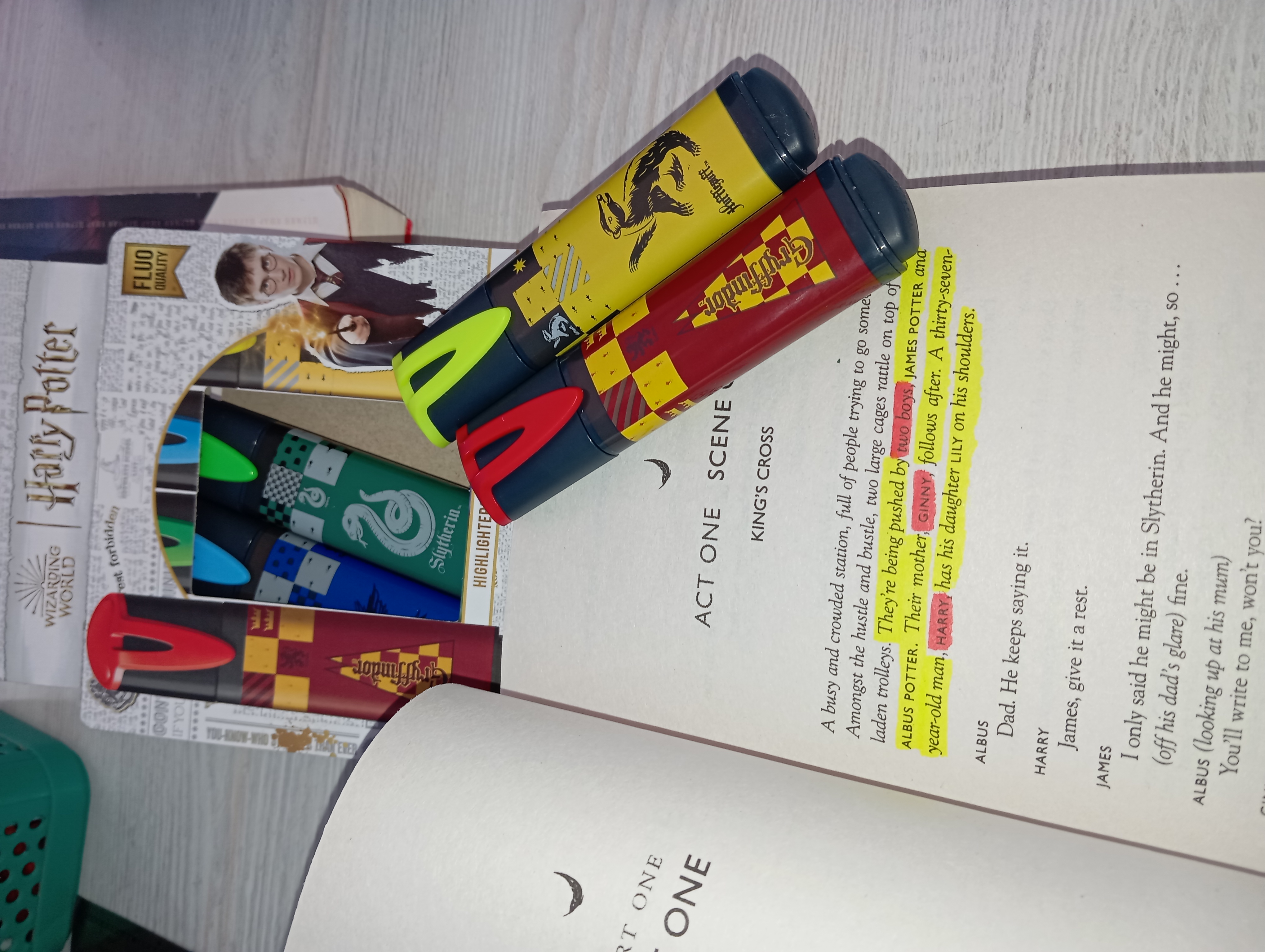 Текстовыделитель HARRY POTTER CARDB X4 MAPED 740701