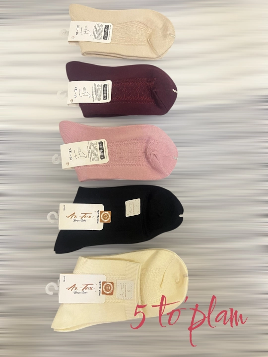 Женские носки, 5 шт, размера 36-40 - 