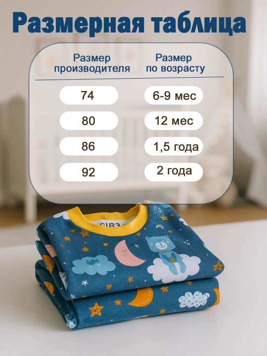 Пижама для мальчика