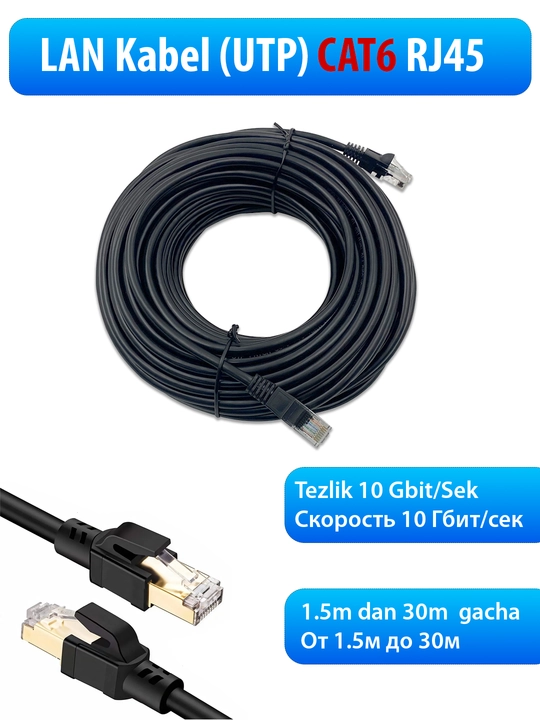 Tarmoq LAN kabeli Ethernet patch kabeli Internet kabeli, RJ45 - 
