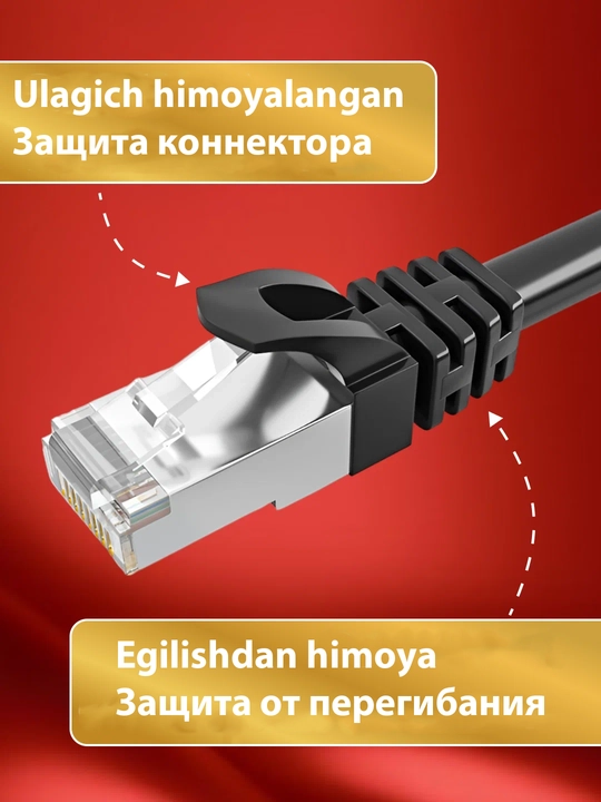 Сетевой LAN кабель Ethernet патч-корд Интернет кабель, RJ45