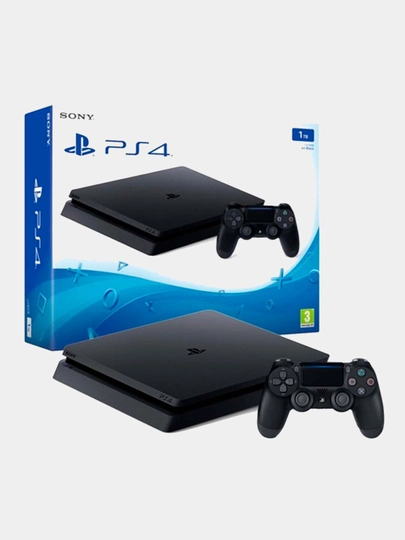 Sony Playstation 4 Slim / PRO 1TB, c 24 играми- GOLDHEN