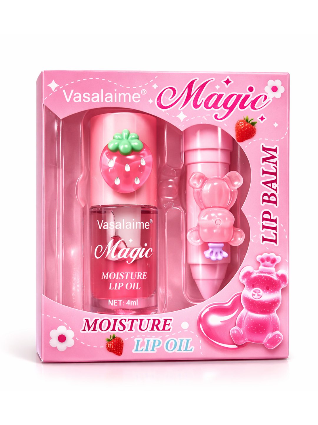 Увлажняющее масло для губ Vasalaime Magic — уход и нежный блеск в одном флаконе - 