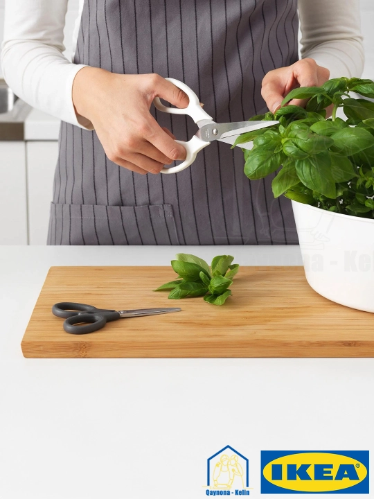 Ножницы универсальные, кухонные, нержавеющая сталь, 2 шт в наборе, IKEA MARKBART