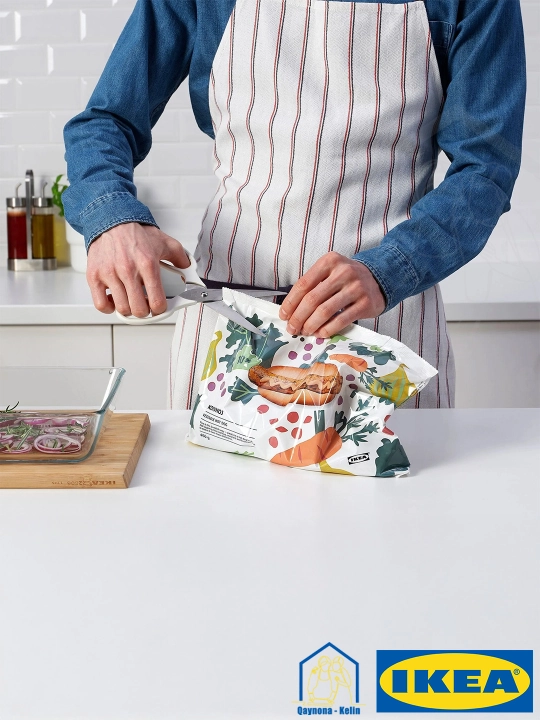 Ножницы универсальные, кухонные, нержавеющая сталь, 2 шт в наборе, IKEA MARKBART