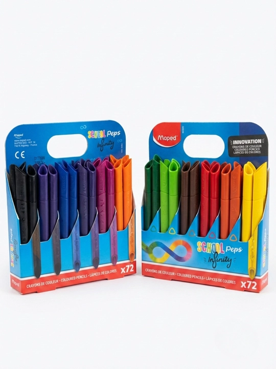 Rangli qalamlar INFINITY X72 SCHOOL PACK MAPED 861605