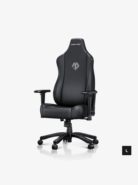 Игровое кресло AndaSeat Novis L/XL, ПВХ-кожа, 155°, до 120 кг, газлифт 4 кл. SGS