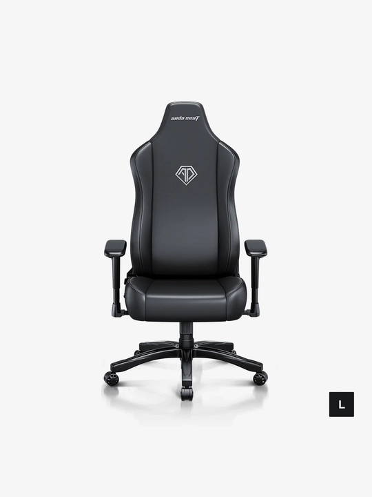 Игровое кресло AndaSeat Novis L/XL, ПВХ-кожа, 155°, до 120 кг, газлифт 4 кл. SGS
