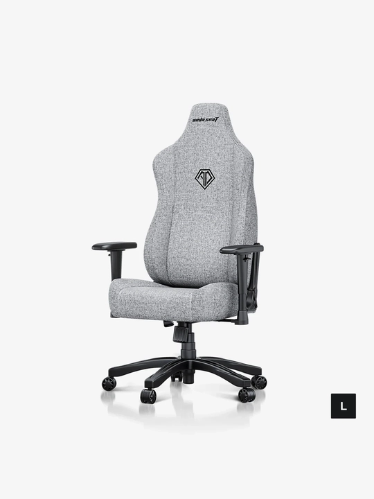 Игровое кресло AndaSeat Novis L/XL, ПВХ-кожа, 155°, до 120 кг, газлифт 4 кл. SGS