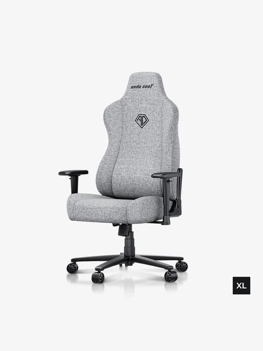 Игровое кресло AndaSeat Novis L/XL, ПВХ-кожа, 155°, до 120 кг, газлифт 4 кл. SGS