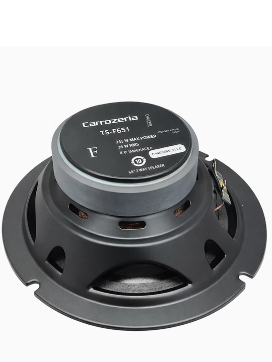 Carrozzeria TS-F651 Avtomobil Kolonkasi – 16.5 sm, 245W (2 dona)