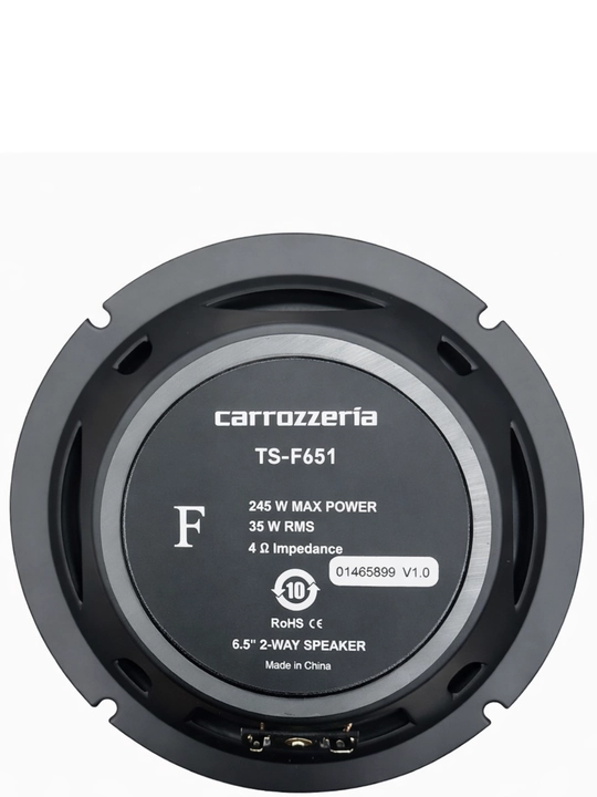 Carrozzeria TS-F651 Avtomobil Kolonkasi – 16.5 sm, 245W (2 dona)