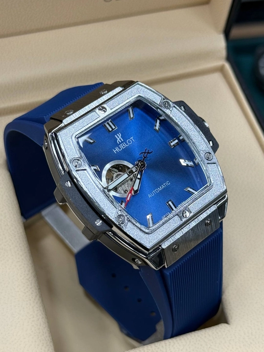 Erkaklar qo'l soati hublot, mexanika qo'l soati,karobka dakument hujjatlari