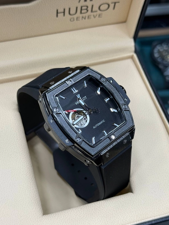 Erkaklar qo'l soati hublot, mexanika qo'l soati,karobka dakument hujjatlari