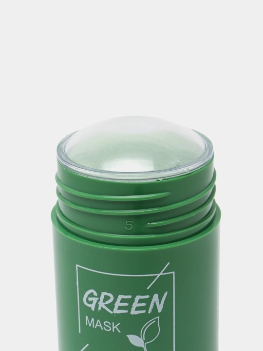Maska loyli yuz tozalash uchun niqob, qora nuqta va aknega qarshi, stik Green Mask Stick - 