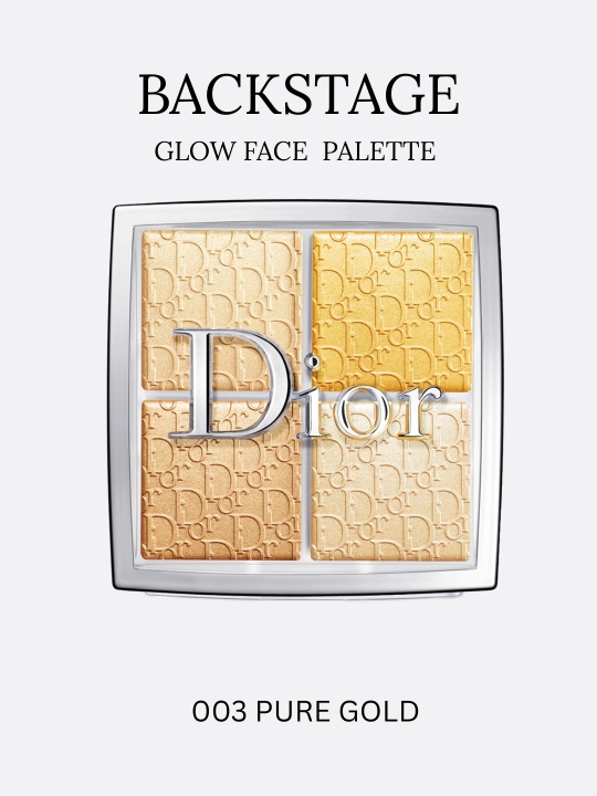 Xaylayter palitra makiyaj uchun, Backstage glow face palette - 
