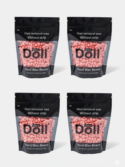 Doll  depilyatsiya mumi granulalarda –  qulay va og‘riqsiz, silliq teri, 100 g - 