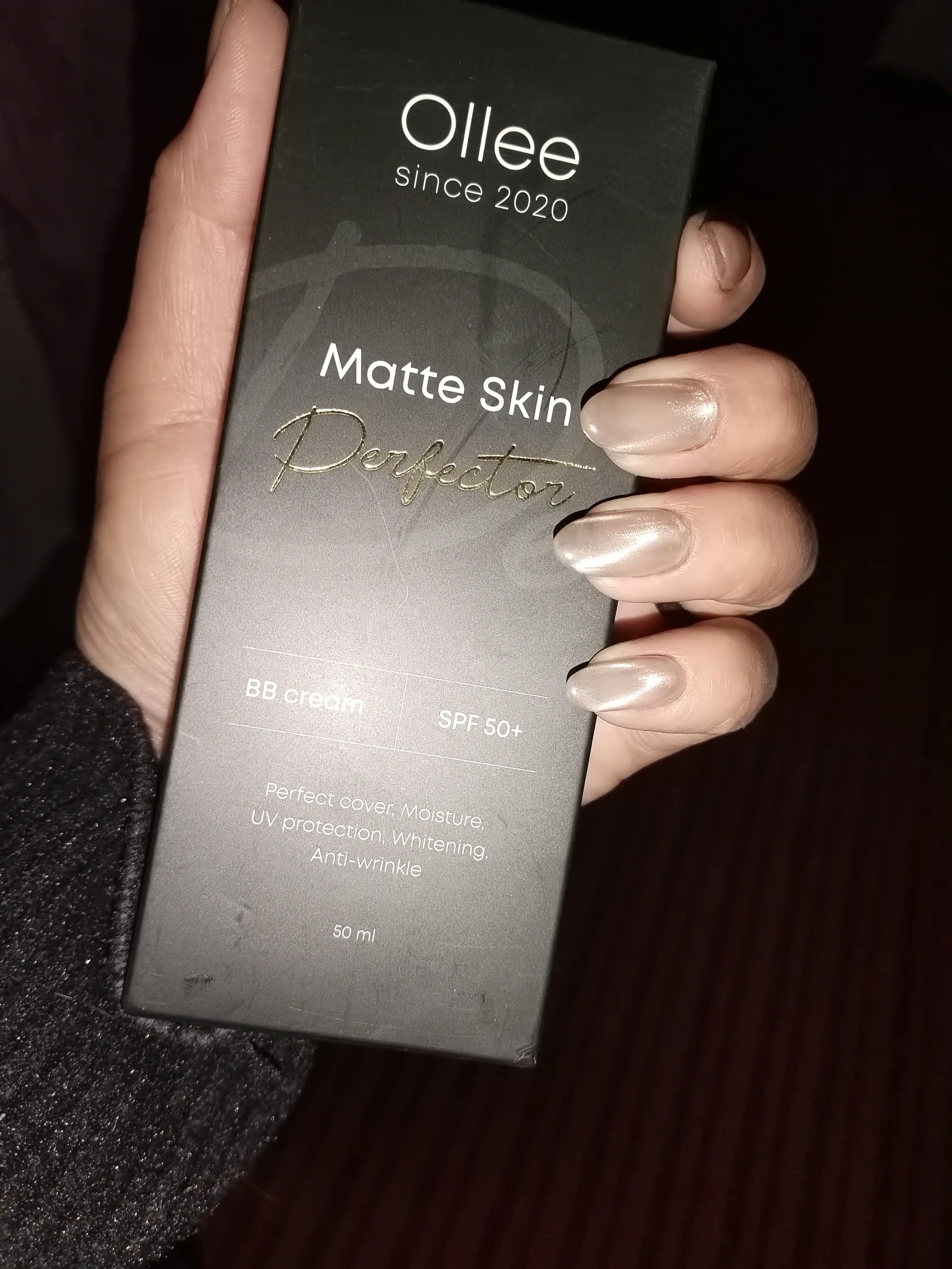 BB-крем матирующий Ollee SPF50+ для сухой, нормальной и комбинированной кожи, 50 мл