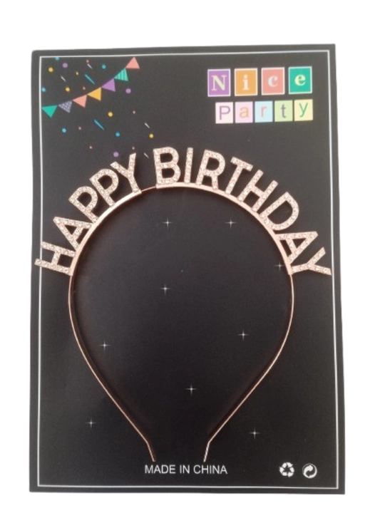 Ободок для именинницы  «Birthday Queen»  и Диадема на день рождение " Happy Birthday"