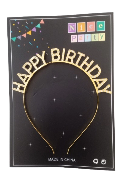 Ободок для именинницы  «Birthday Queen»  и Диадема на день рождение " Happy Birthday"