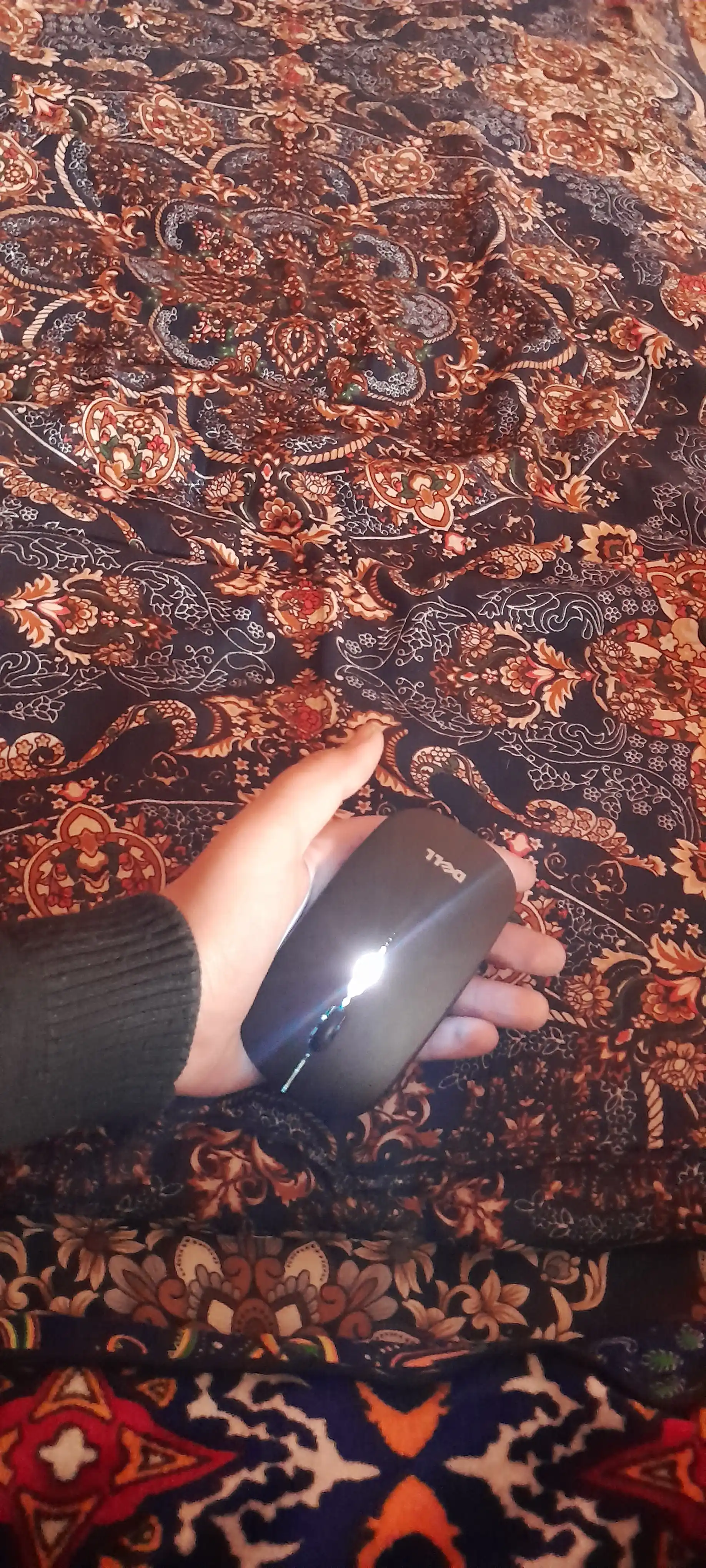 Kompyuter,noutbuk,planshet,telefon uchun simsiz smart sichqoncha,shovqinsiz,RGB yoritgichl