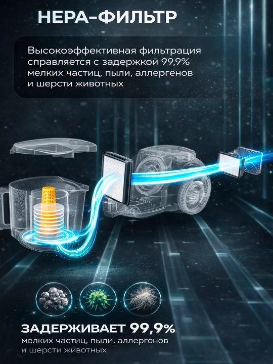 Пылесос для дома 3600W, пылесос Samsung