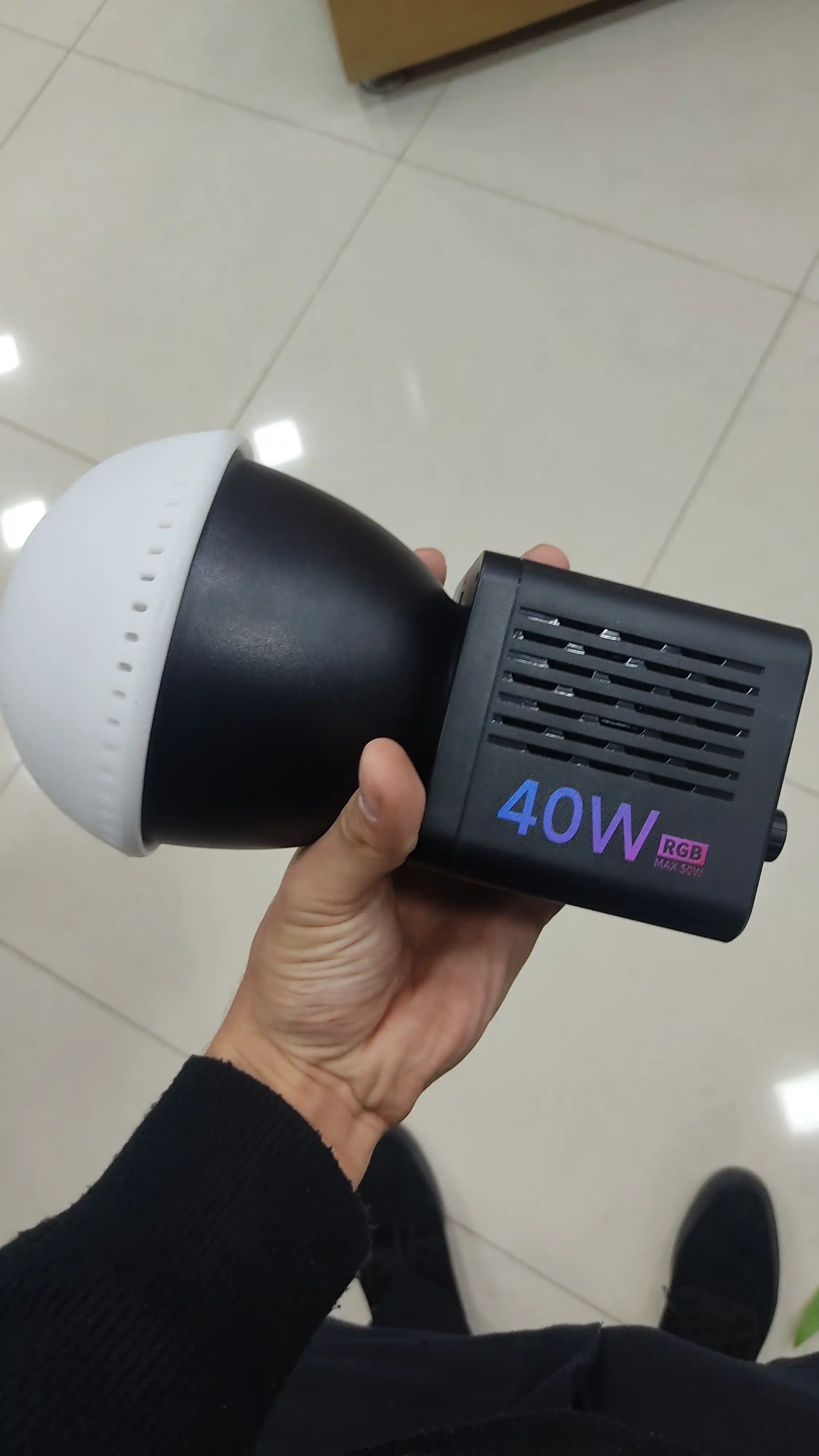 Ulanzi L024 RGB LED Свет для видео 40W, портативный свет для студии, контента и съемок