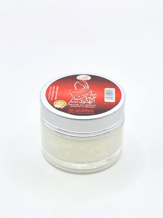 Musk Al Tahara White Cream — atirli tana kremi, namlantiruvchi va yoshartiruvchi, 25 gr