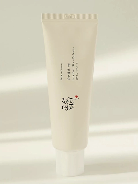 Солнцезащитный крем с экстрактом риса и пробиотиками Beauty of Joseon Relief Sun - 