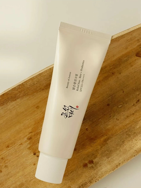 Солнцезащитный крем с экстрактом риса и пробиотиками Beauty of Joseon Relief Sun