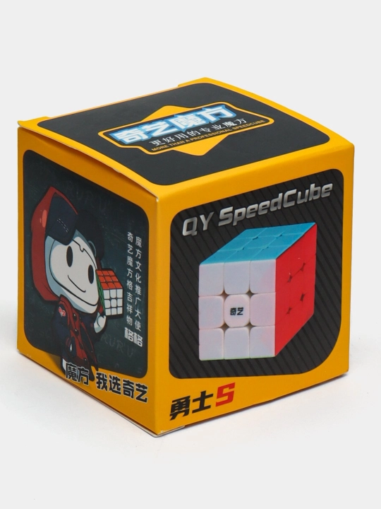 Кубик Рубик 3x3 QY SpeedCube QiYi Warrior W быстрое вращение