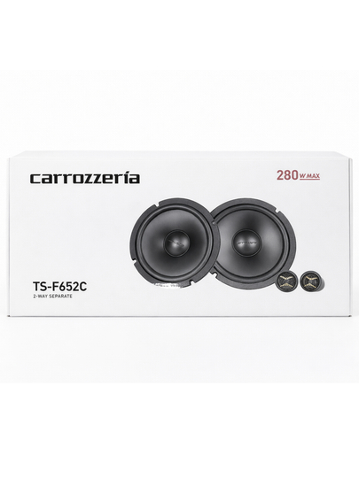 Carrozzeria TS-F652C 16.5 sm komponent avtomobil karnaylari (2-way separate) - 