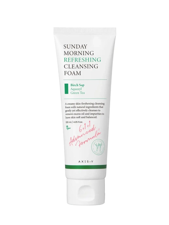 Увлажняющая пенка для умывания Axis-Y Sunday Morning Refreshing Cleansing Foam - 
