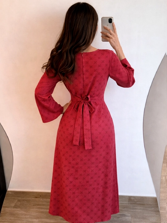 Женское платье макси в пол, свободный силуэт, завязка на спине, S M L XL