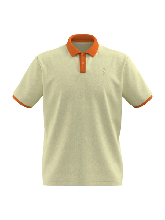 Erkaklar polo 7/6 Andy Polo Cream/Orange