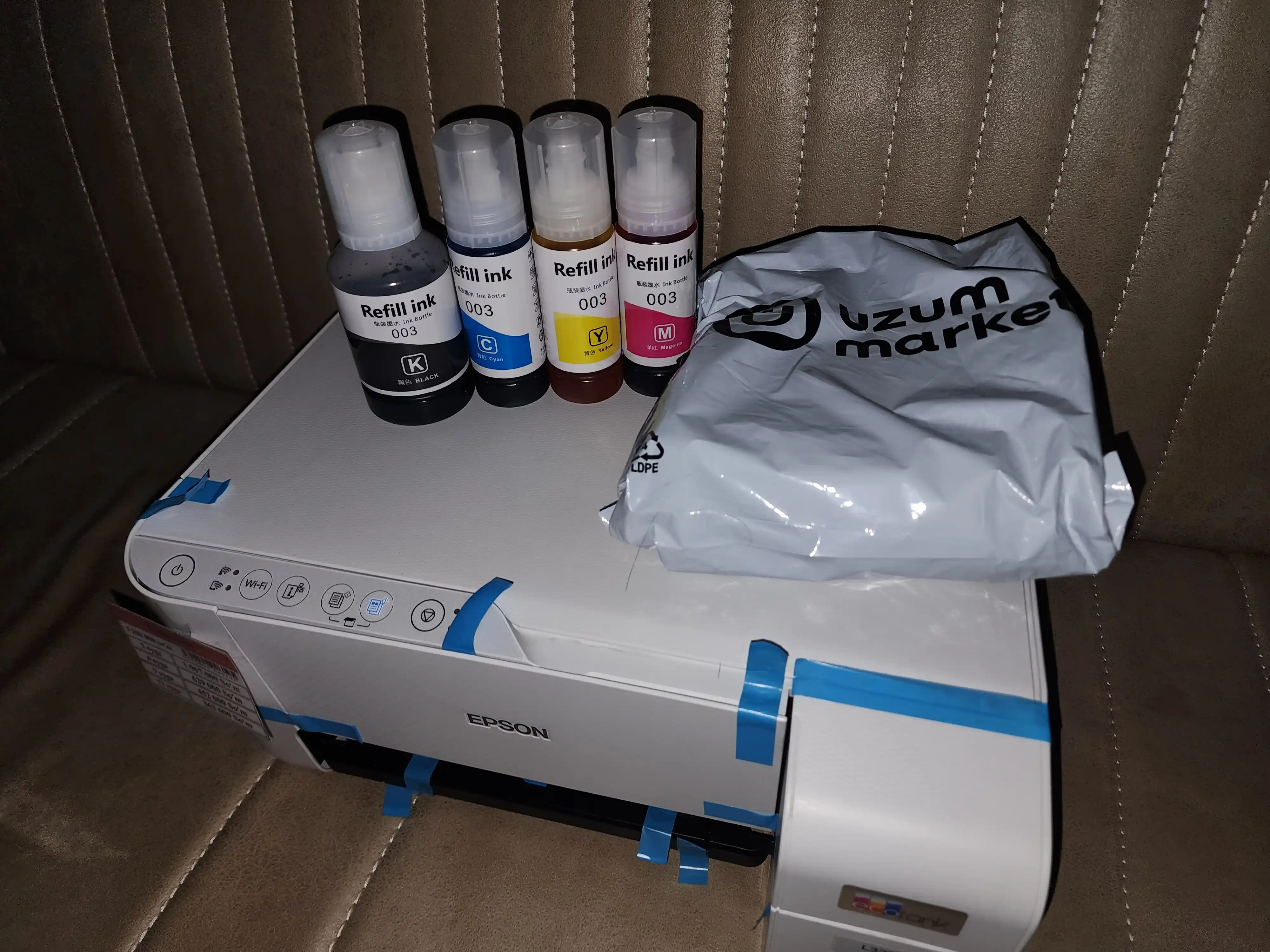 Комплект чернил Epson 103/003, 4 цвета