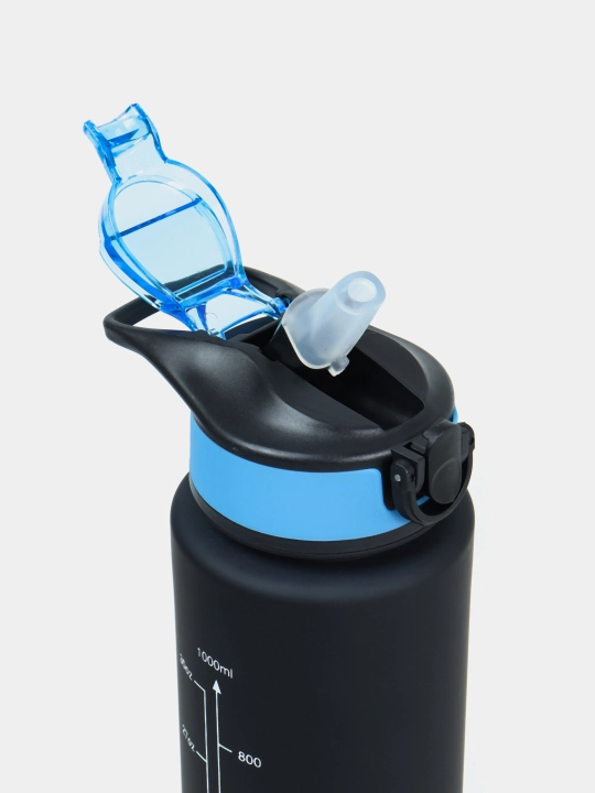 Suv uchun idishi, naychali, sport, dam olish uchun, maktabga, 1000 ml