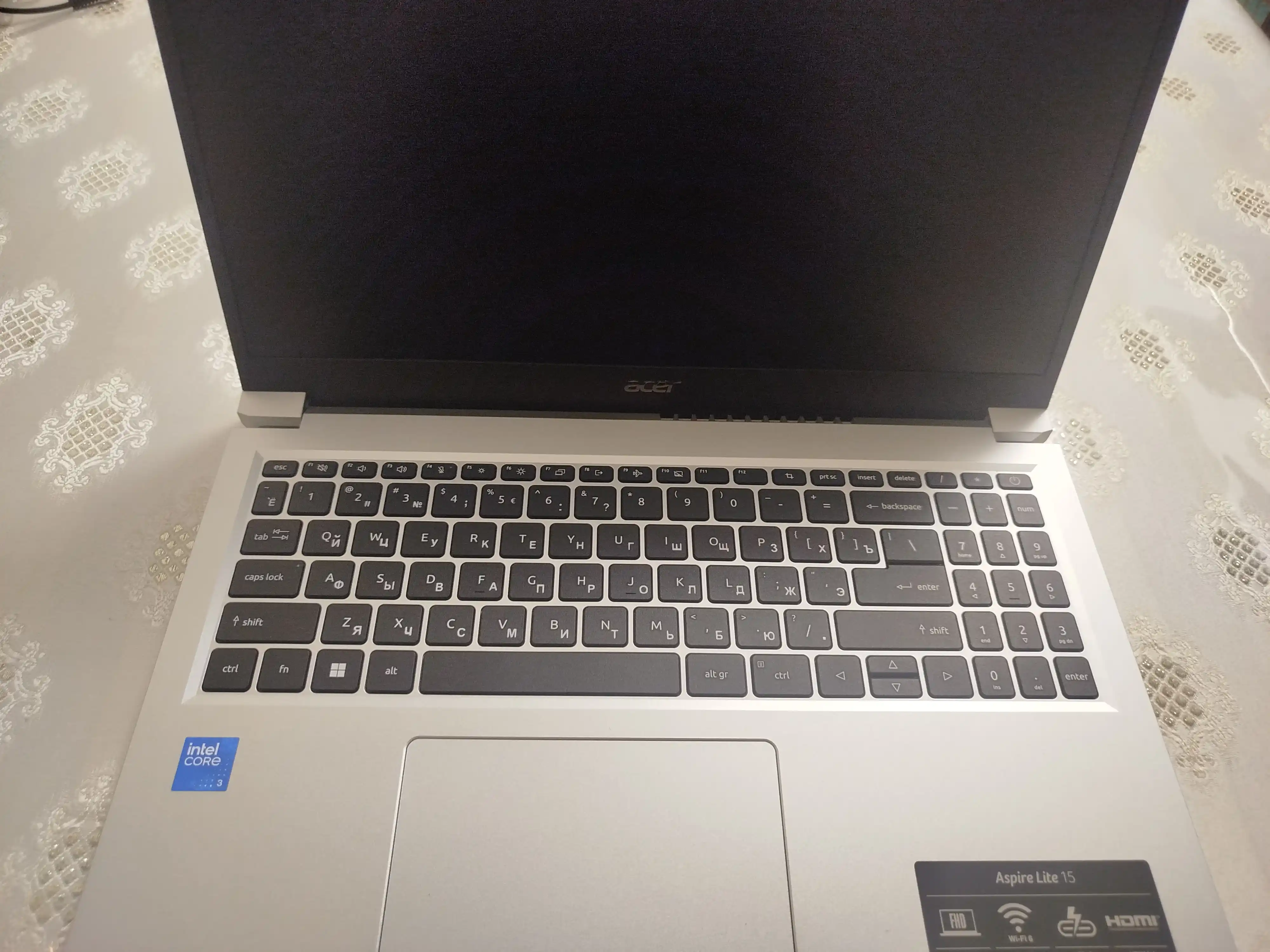 Ноутбук Acer Aspire 3, Intel Core i3-1215U, 8 ГБ RAM, SSD 128 ГБ NVMe