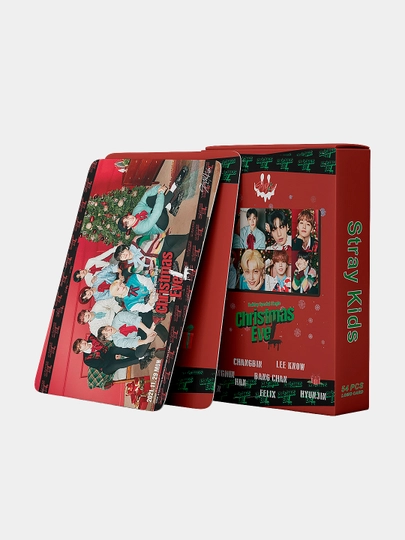 Коллекционные Lomo карты K-Pop Stray Kids, 55 штук, более 20 видов — ANKPOPR-1551633-КРАСН