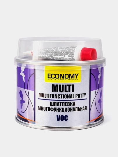 NOVOL ECONOMY MULTI шпатлевка полиэфирная универсальная для авто, 450 г — LKPSTOR-NOVOLECONOMYMULTI450