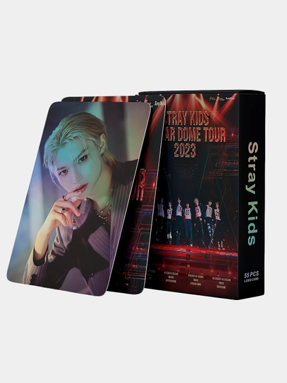 Коллекционные Lomo карты K-Pop Stray Kids, 55 штук, более 20 видов — ANKPOPR-1551633-РЫЖИЙ
