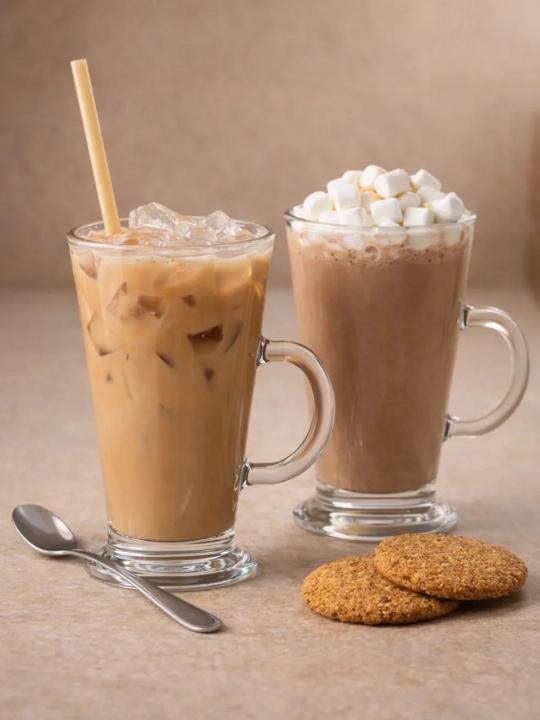 Набор кружек Irish Coffee из жаропрочного стекла с ручкой для кофе, чая, латте, капучино