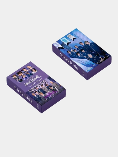Коллекционные Lomo карты K-Pop Stray Kids, 55 штук, более 20 видов — ANKPOPR-1551633-ФИОЛЕТ