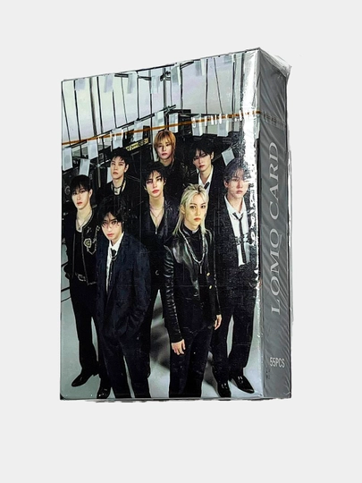 Коллекционные Lomo карты K-Pop Stray Kids, 55 штук, более 20 видов — ANKPOPR-1551633-ЧЕРНСТЕ