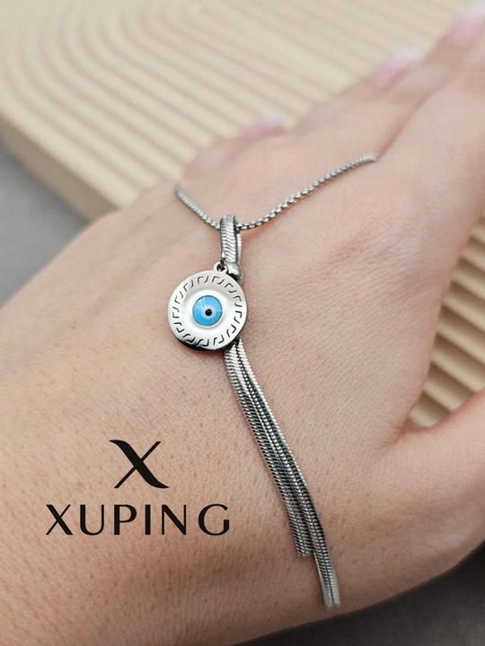 Цепочка XUPING женская с подвеской, украшение на шею - 
