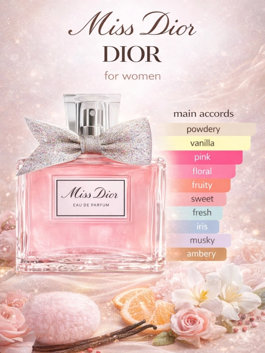 Ayollar uchun parfyum suvi, 100 ml Miss Dior 