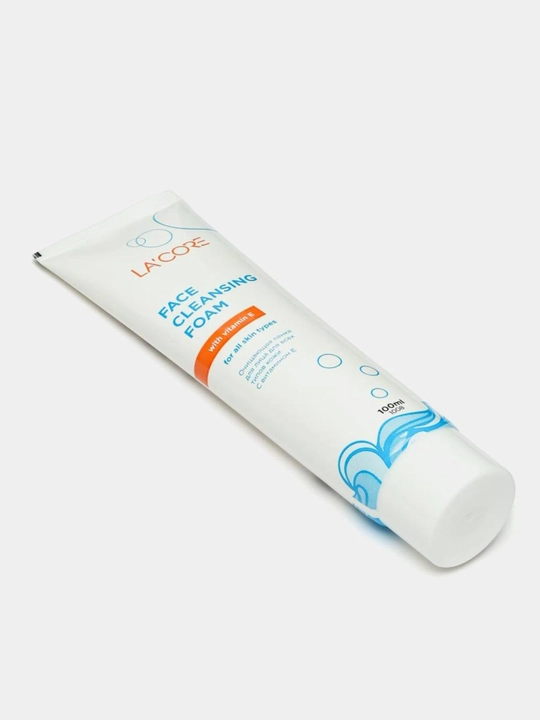 La'core, Face Cleansing Vitamin E - пенка для мягкого очищения лица, 100 мл