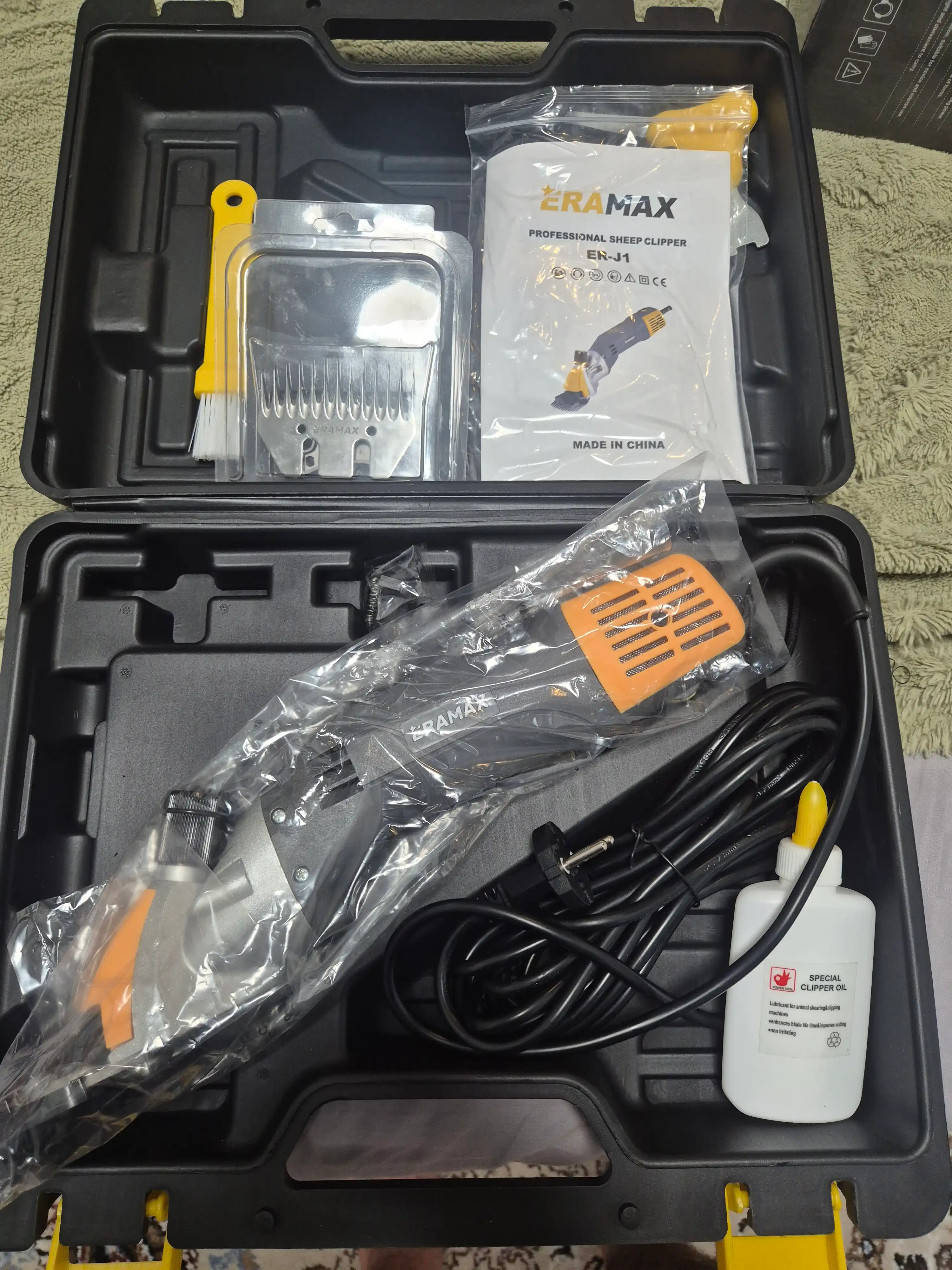 Машинка для стрижки баранов, 6х скоростная, профессиональный ERAMAX